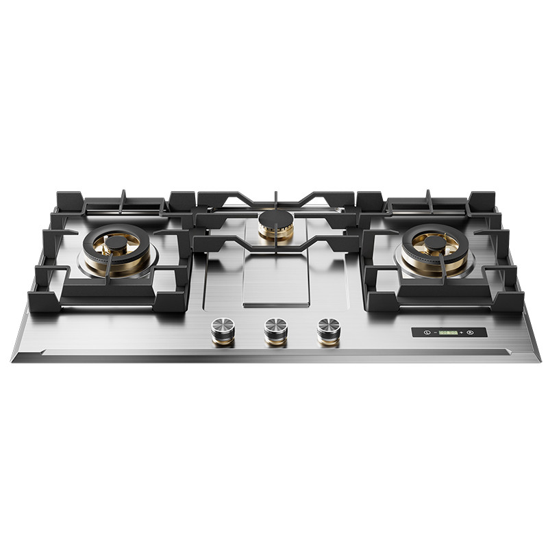 3 Burner Stainless Steel Gas Hob | Gas Hob Manufacturer | with Timer | G9063