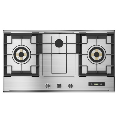 3 Burner Stainless Steel Gas Hob | Gas Hob Manufacturer | with Timer | G9063