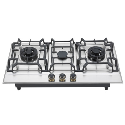 Built-in Stainless Steel Gas Stove | Kitchen Cooking 3 Burners | Gas Stove Manufacturer | G721