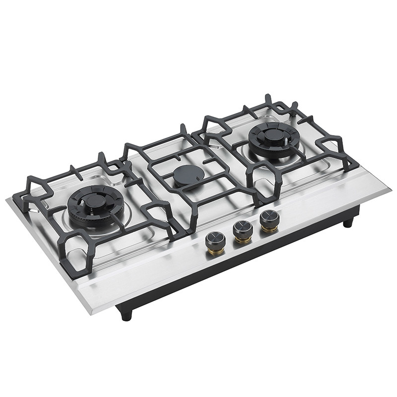 Bousit 3 Burner Stainless Steel Gas Stove G721