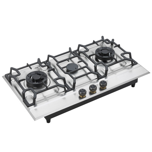 Built-in Stainless Steel Gas Stove | Kitchen Cooking 3 Burners | Gas Stove Manufacturer | G721