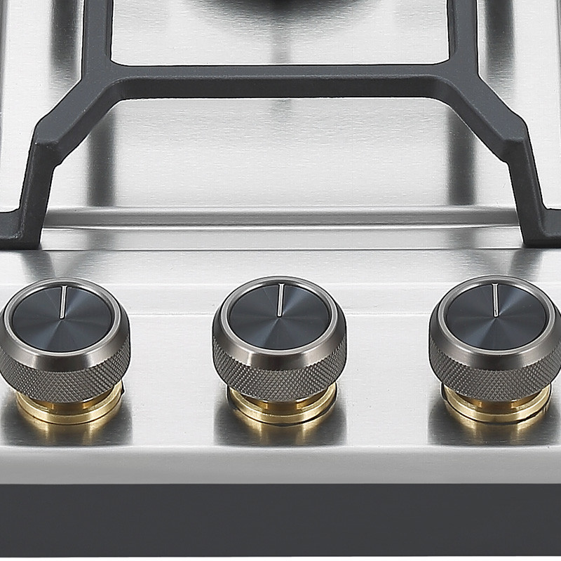 Bousit 3 Burner Stainless Steel Gas Stove G721