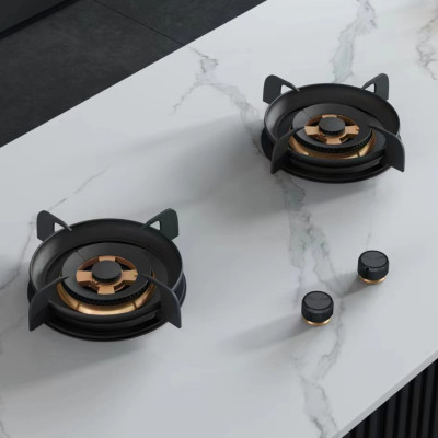 2 Burner Integrated Gas Hob | Custom Kitchen Cooking Gas Stove | ZK-152X