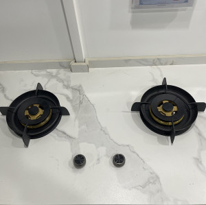 2 Burner Integrated Gas Hob | Custom Kitchen Cooking Gas Stove | ZK-152X