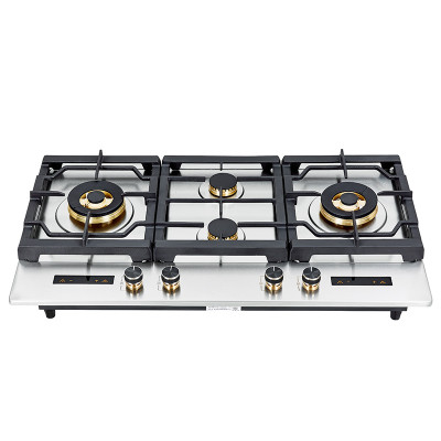 Stainless Steel Drop In Gas Stove | Copper Pipe for Gas Stove | Gas Stove Top | B418