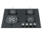 Kitchen 4 Burner Gas Stove with Glass Top | Bulk Production Glass Gas Stove Factory | B401