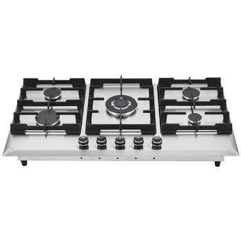 Stainless Steel Gas Hob Grates | 5 Burner Gas Hob for Wholesale | G558