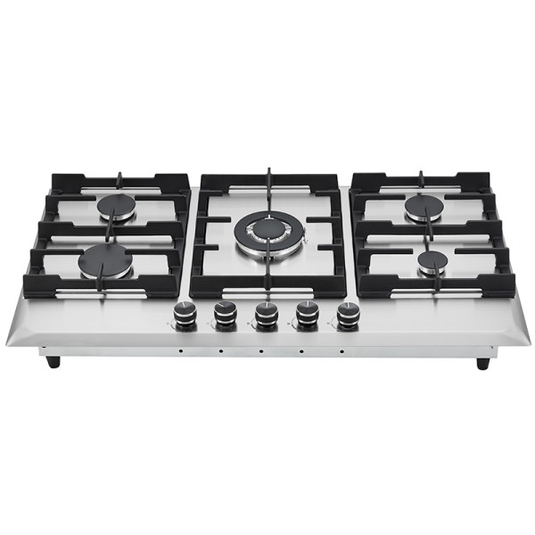 Stainless Steel Gas Hob Grates | 5 Burner Gas Hob for Wholesale | G558