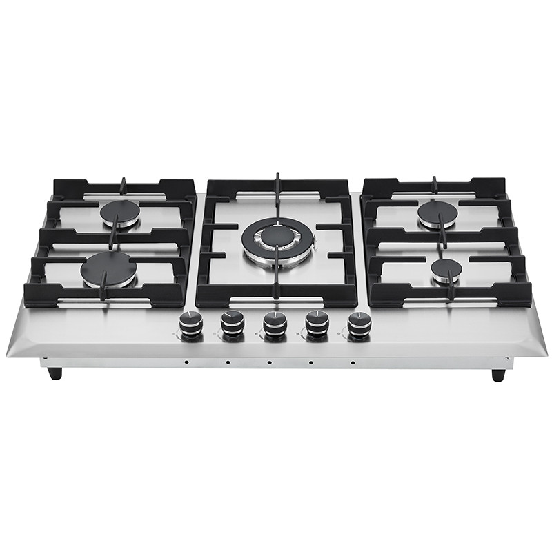 Stainless Steel Gas Hob Grates | 5 Burner Gas Hob for Wholesale | G558