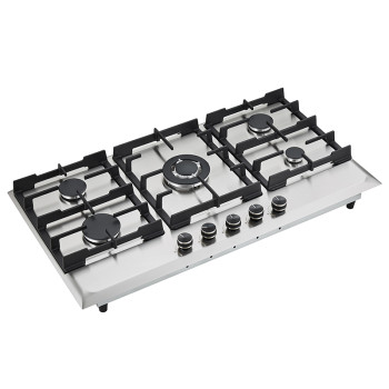 Household 5 Burner Hob for OEM Orders | Household Gas Hob Supply G558