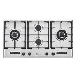 Stainless Steel Gas Hob Grates | 5 Burner Gas Hob for Wholesale | G558