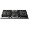 Professional Manufacturer | Household Kitchen Built In 4 Burner Gas Cooker | B9064(Black)