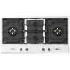 38 inch Household North American | 4 Burners White Tempered Glass Gas Range Stove | B9064(White)