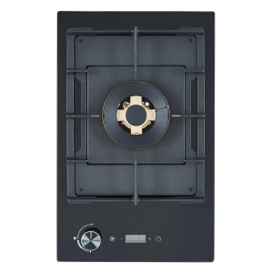 One Burner Wholesale Gas Hob | Tempered Black Glass | Home Cooking Gas Cooktop | ZFD1