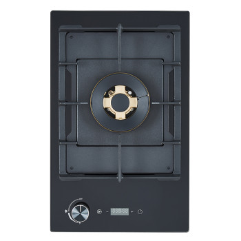 One Burner Wholesale Gas Hob | Tempered Black Glass | Home Cooking Gas Cooktop | ZFD1