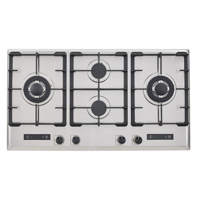 4-Burner Hob ODM | Stainless Gas Stove for Bulk Order | B23-C