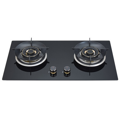 kitchen Cooking 2 Burner Gas Stove | Glass Panel Stove | Glass Cooking Stove | B350