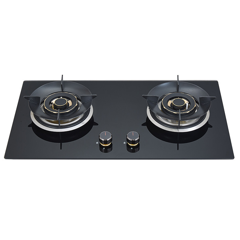 kitchen Cooking 2 Burner Gas Stove | Glass Panel Stove | Glass Cooking Stove | B350