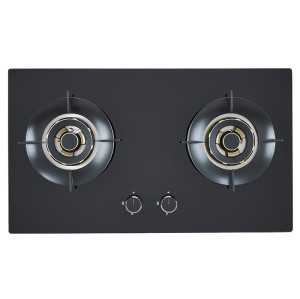 kitchen Cooking 2 Burner Gas Stove | Glass Panel Stove | Glass Cooking Stove | B350