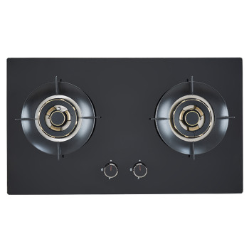 kitchen Cooking 2 Burner Gas Stove | Glass Panel Stove | Glass Cooking Stove | B350 | MOQ Required