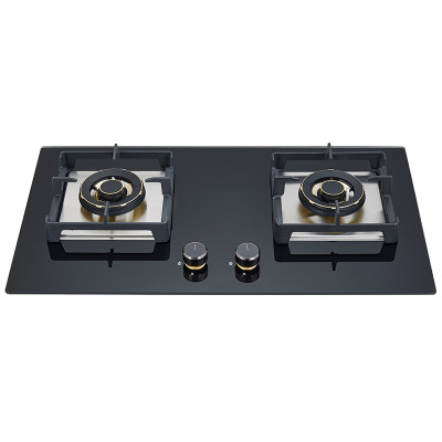 2 Burner Gas Cook Stove | Glass Panel Stove | Table Gas Stove Wholesaler | B351