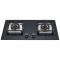 2 Burner Gas Cook Stove | Glass Panel Stove | Table Gas Stove Wholesaler | B351