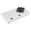 Combination Cooktop Hob Manufacturer | Hybrid Gas and Induction Hob | B19(White)