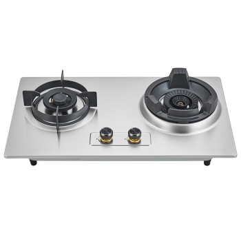 Customized Stainless Steel Gas Stove | Double Burner Gas Cooker for Wholesale | GB201