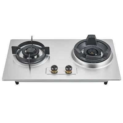 Customized Stainless Steel Gas Stove | Double Burner Gas Cooker for Wholesale | GB201