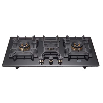36 inch 3 Burner Gas Cooktop Factory | Glass Countertop Gas Cooktop Recommendations | B889D