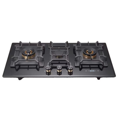 36 inch 3 Burner Gas Cooktop Factory | Glass Countertop Gas Cooktop Recommendations | B889D