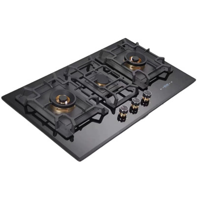 36 inch 3 Burner Gas Cooktop Factory | Glass Countertop Gas Cooktop Recommendations | B889D