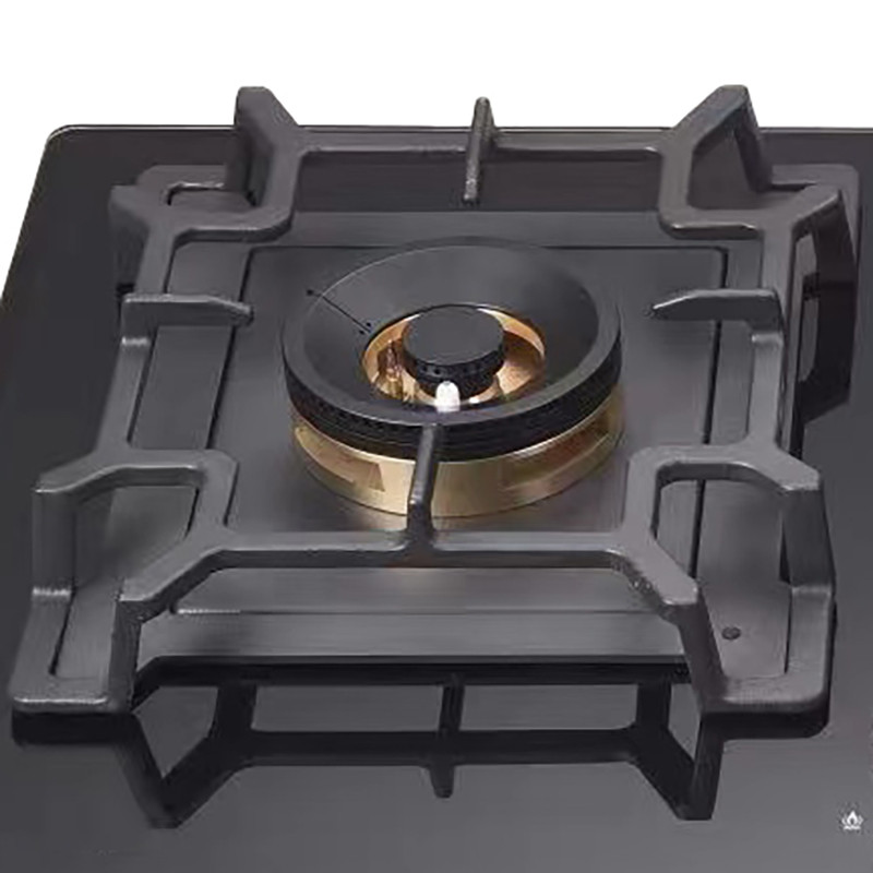 Bousit 3 Burner Tempered Glass Gas Stove B889D