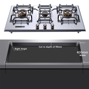 Fabricación de cocinas a gas de 3 quemadores | Proveedor de cocinas a gas | Fabricante de cocinas a gas | JZT-B886A
