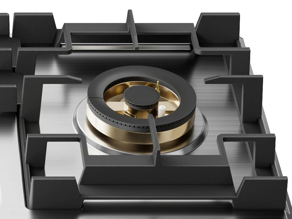 Bousit 3 Burner Stainless Steel Gas Stove G9063