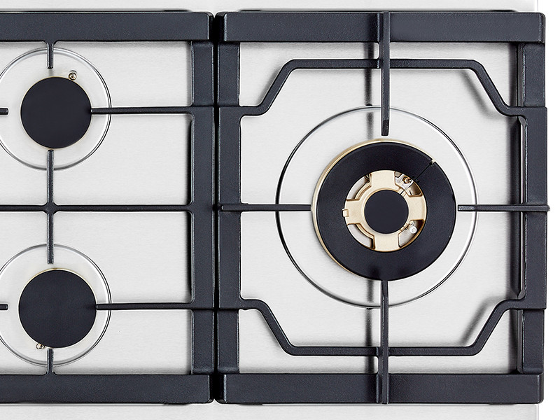 Bousit 4 Burner Stainless Steel Gas Stove B418
