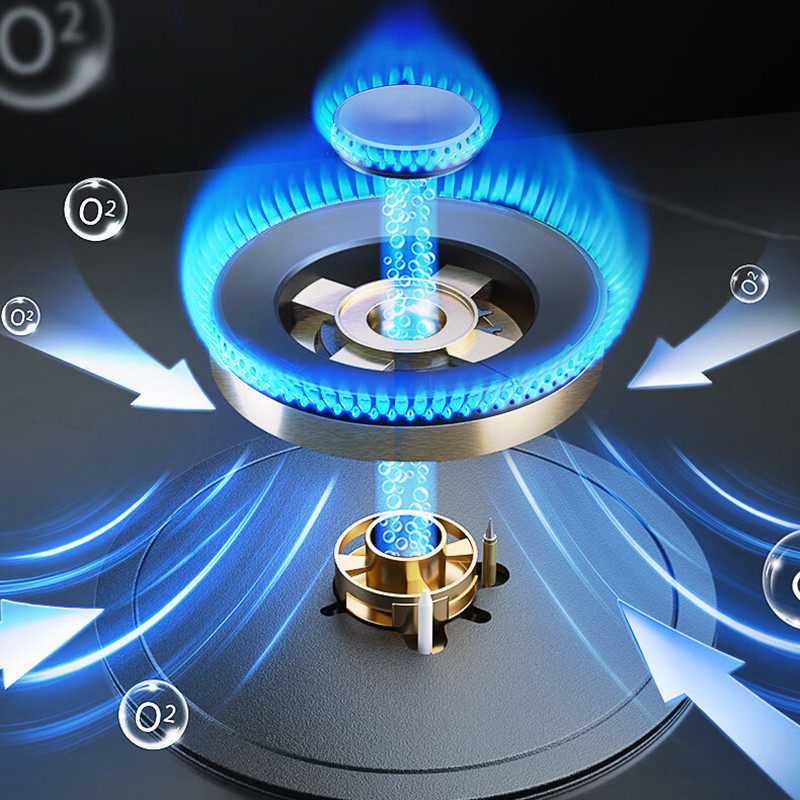 Bousit's integrated gas stove