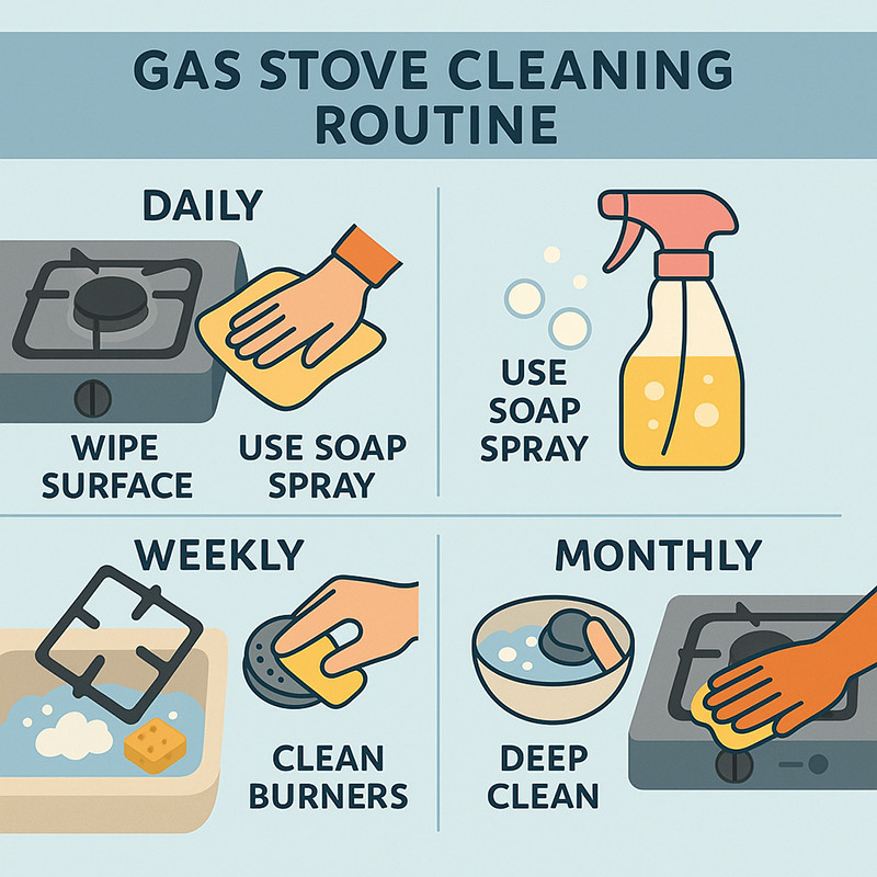 Bousit Gas Stove Maintenance Tips