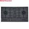ODM 4-Burner Built-in Gas Hob | Built-in Cooktop Supplier | B23-S(Black)