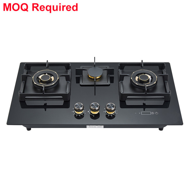 China 3 Burner Gas Stove Manufacturer | Custom Gas Stove | B376-C | MOQ Required