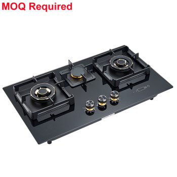 China 3 Burner Gas Stove Manufacturer | Custom Gas Stove | B376-C | MOQ Required