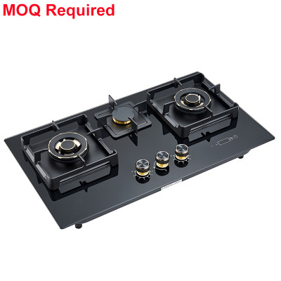 China 3 Burner Gas Stove Manufacturer | Custom Gas Stove | B376-C | MOQ Required