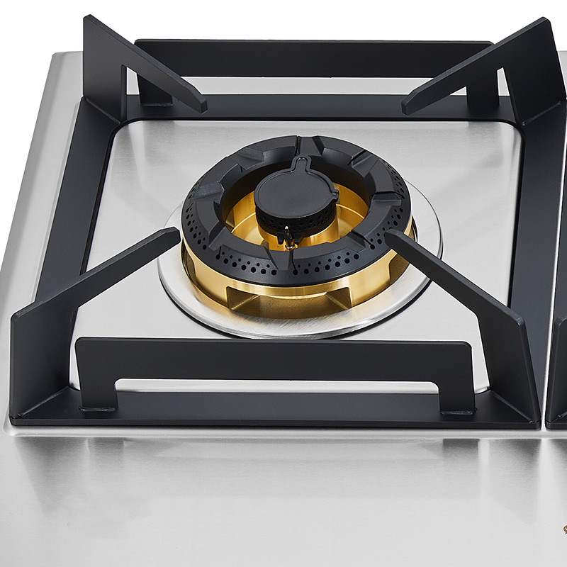 Copper burner of Bousit 3 Burner Stainless Steel Gas Stove G387