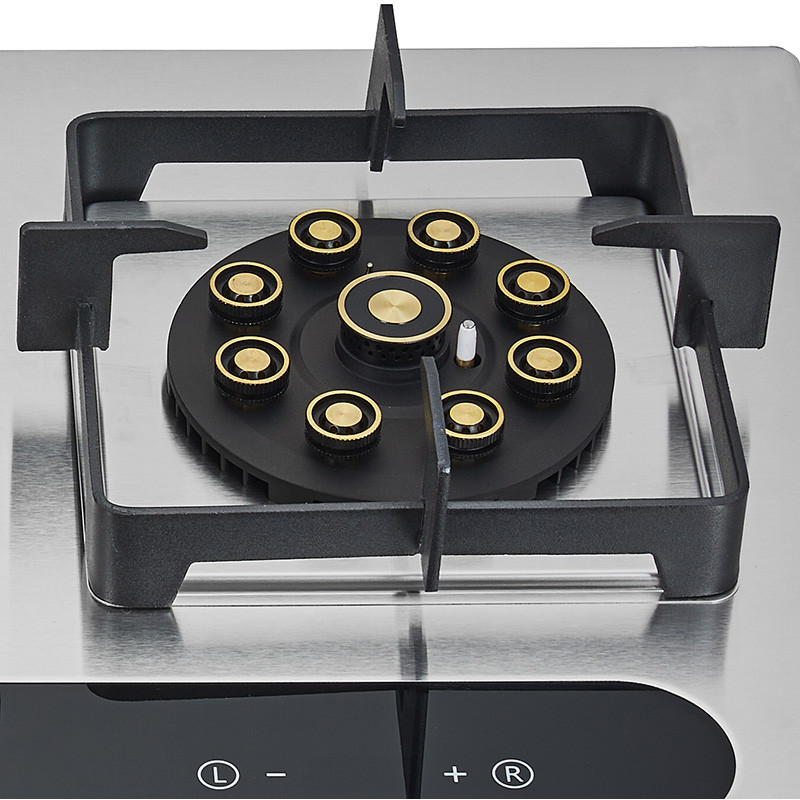 Hign Power Burner of Bousit 3 Burner Stainless Steel Gas Stove G393