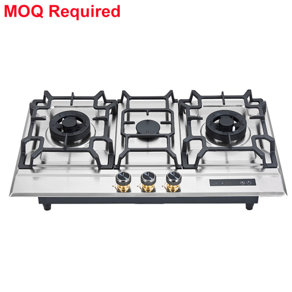 Stainless Steel Gas Stove Manufacturer | G721-S | MOQ Required
