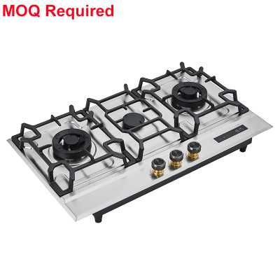 Stainless Steel Gas Stove Manufacturer | G721-S | MOQ Required
