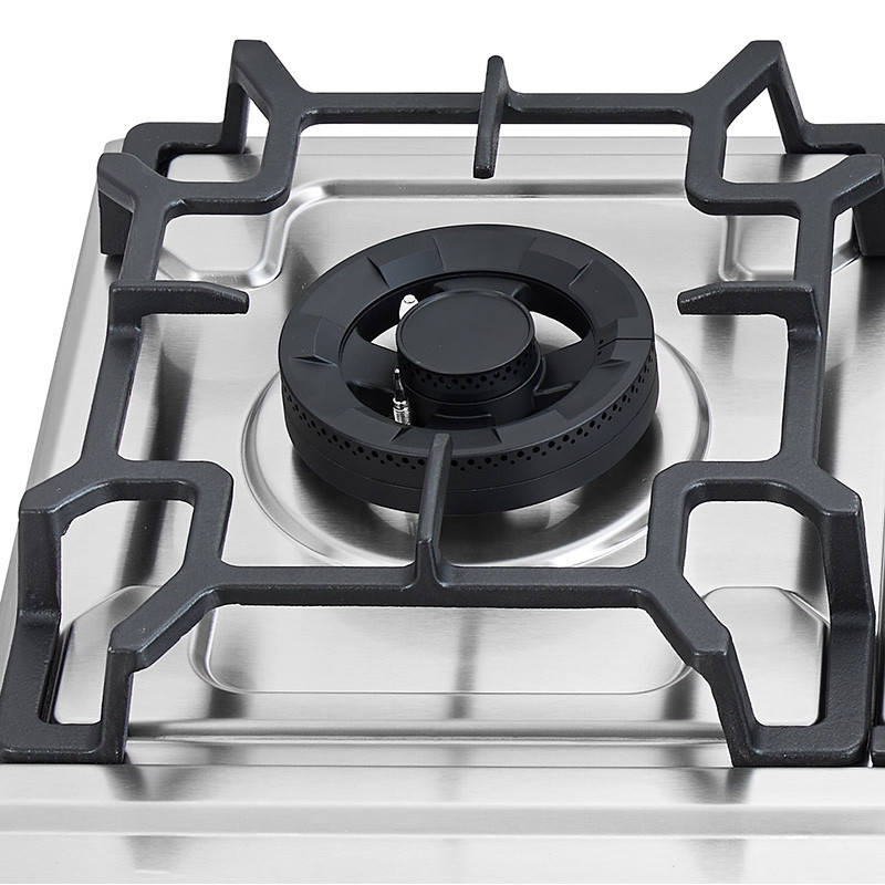 Aluminum Burner of Bousit 3 Burner Stainless Steel Gas Stove G721-S