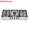 5-Burner built-in hob supplier | Cast Iron Stainless Stove OEM |  G955