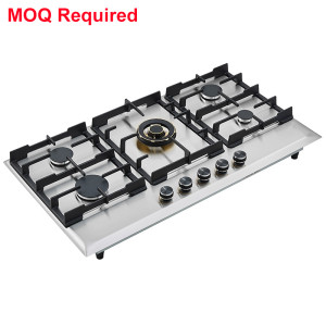 5 Burner Gas Stove Supplier | 5 Burner Gas Hob for Wholesale | G955 | MOQ Required