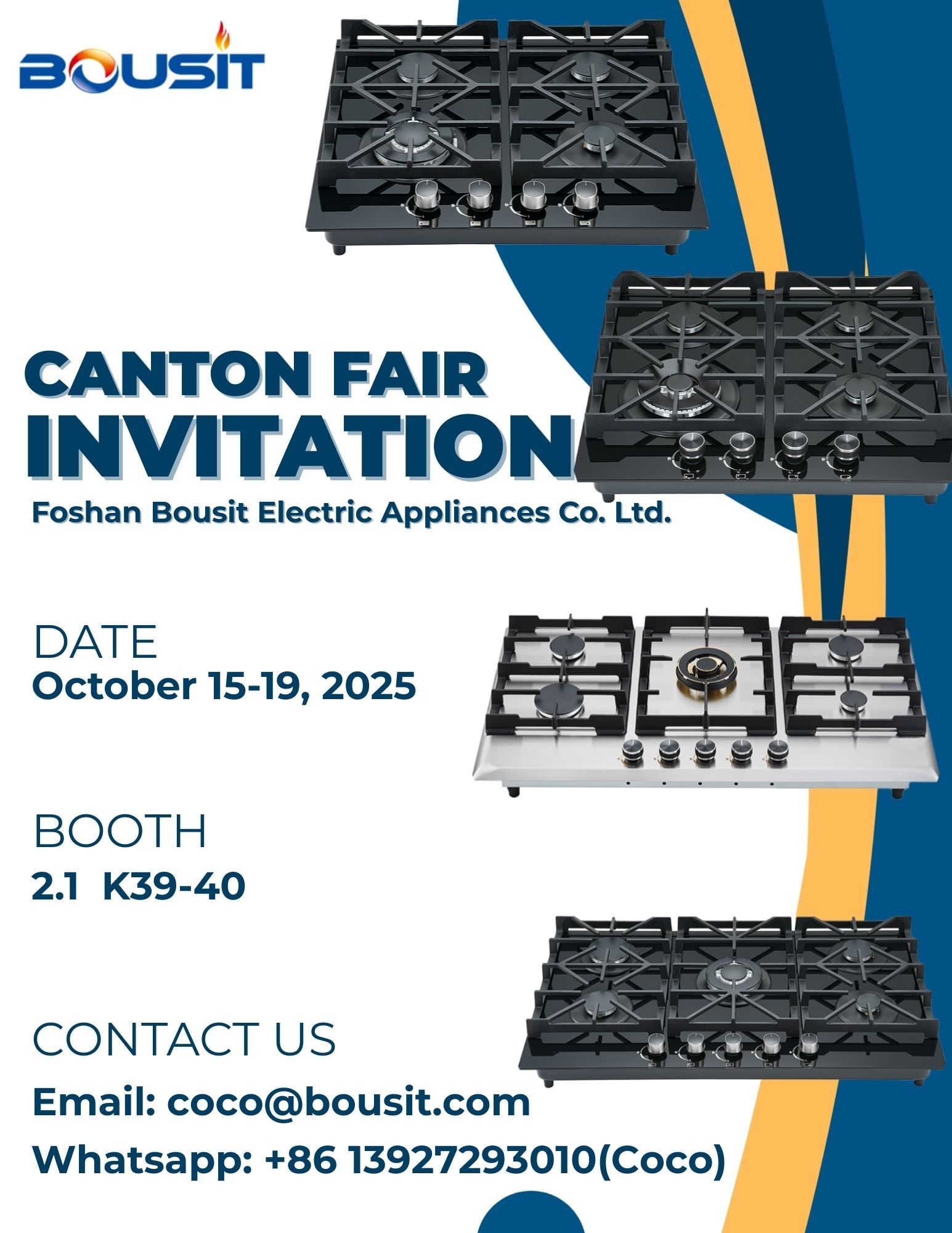 Invitation to the 2025 Autumn Canton Fair from Bousit